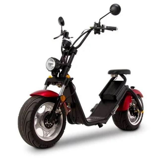 Preview: City Scooter RED 25 km/h 600 Watt