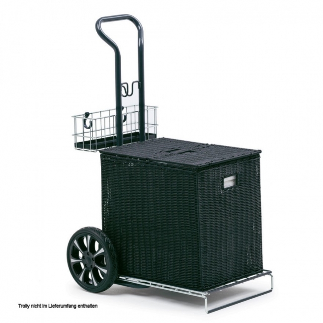 Korb schwarz f. Hotel-max L