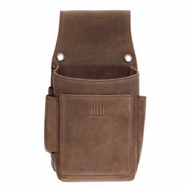 Halfter für Kellnerbörse - Leder - Farbe Braun